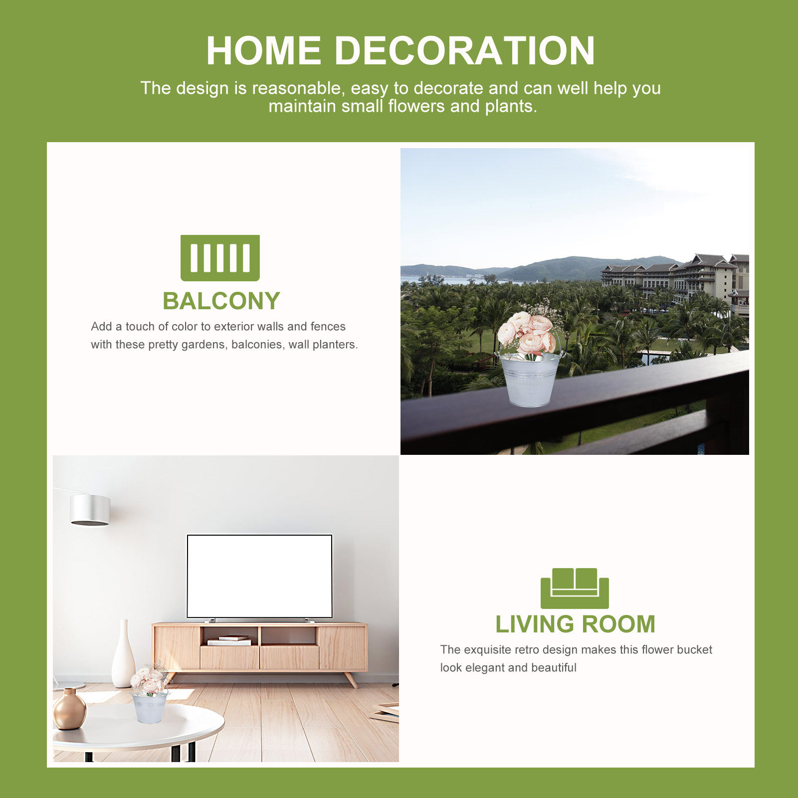 กระถางดอกไม้เหล็กสไตล์วินเทจ 2 - Succulent Arrangement Mini บทวิจารณ์และราคา
